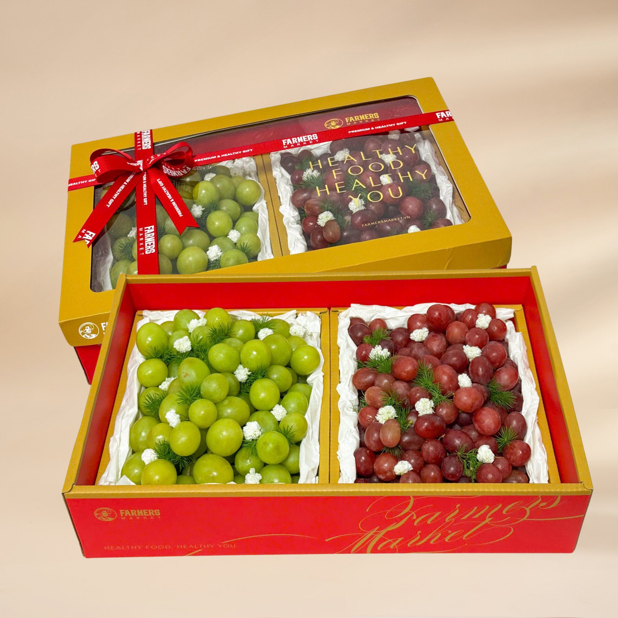  Hộp Quà Mix Nho Tông Đỏ 001 - GIAO NỘI THÀNH TPHCM 