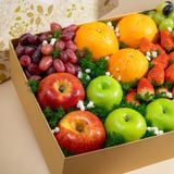  Hộp Quà Trái Cây Các Loại Tone Vàng Tinh Tế - GIAO NỘI THÀNH TPHCM 