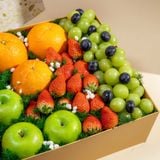  Hộp Quà Trái Cây Các Loại Tone Vàng Tinh Tế - GIAO NỘI THÀNH TPHCM 