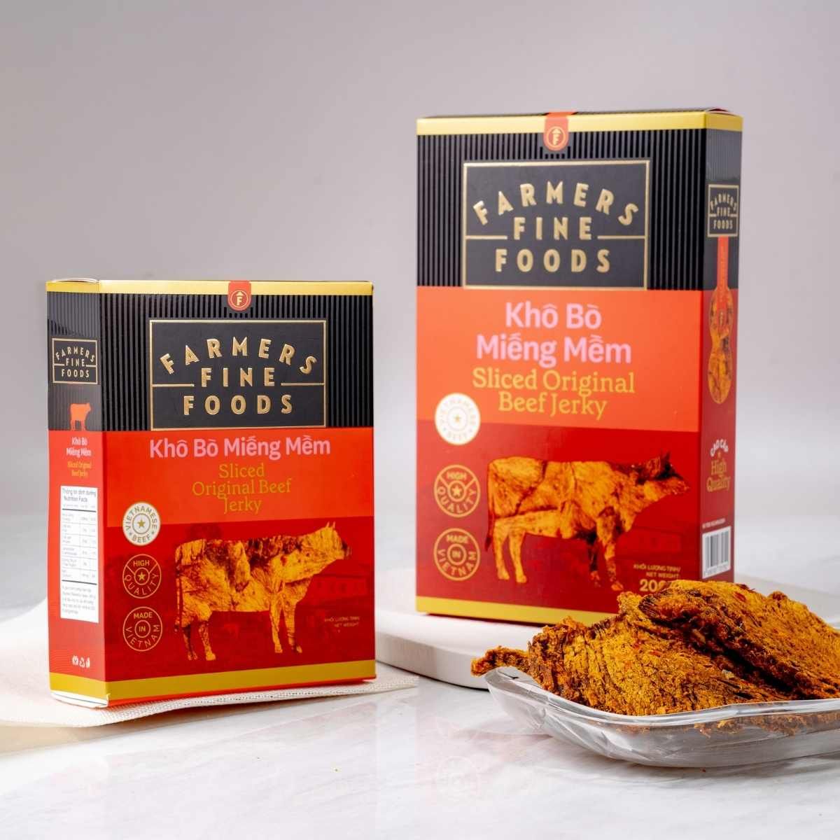  Khô bò miếng mềm Farmers Fine Foods 100 g 