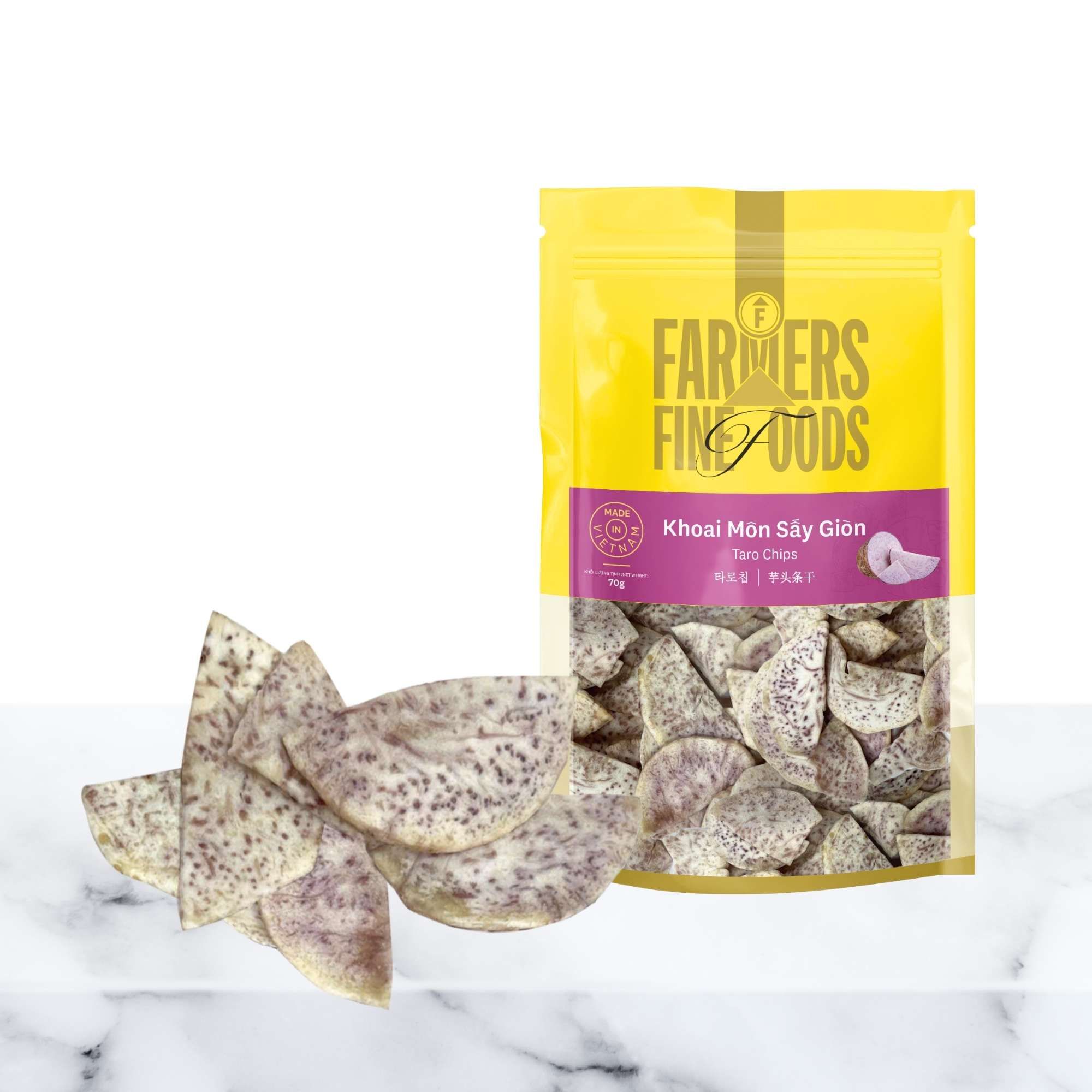  Khoai môn sấy giòn Farmers Fine Foods 70 g - GIAO HÀNG TOÀN QUỐC 