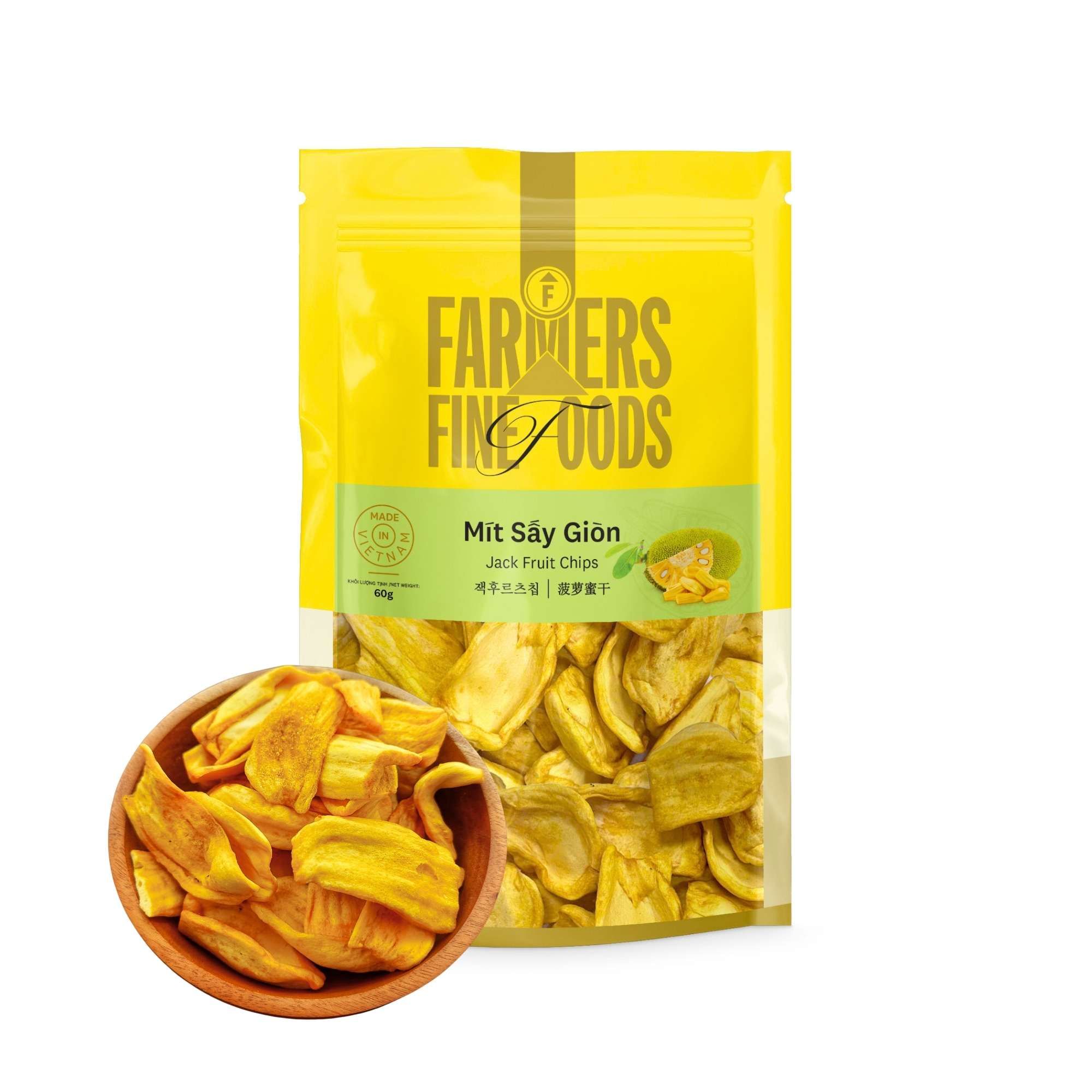  Mít sấy giòn Farmers Fine Foods 60 g - GIAO HÀNG TOÀN QUỐC 