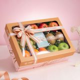  Hộp Quà Trái Cây Và Mật Ong Tone Hồng Tiêu Chuẩn - GIAO NỘI THÀNH TPHCM 