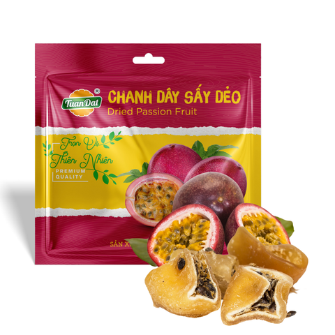  Chanh dây sấy dẻo Tuấn Đạt - Túi 50G - GIAO HÀNG TOÀN QUỐC 