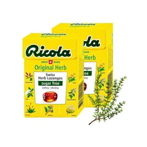  Kẹo thảo mộc tự nhiên Original Ricola 40 g - GIAO HÀNG TOÀN QUỐC 