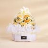 Giỏ Lê Nâu Tone Trắng Cơ Bản - GIAO NỘI THÀNH TPHCM