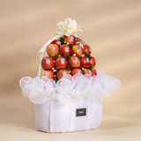  Giỏ Táo Đỏ Envy Tone Trắng Sang Trọng - GIAO NỘI THÀNH TPHCM 