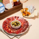  Sip & Savor Wooden Tray / Khay Thịt Nguội và Rượu Vang Thượng Hạng 