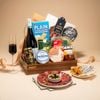 Sip & Savor Wooden Tray / Khay Thịt Nguội và Rượu Vang Thượng Hạng