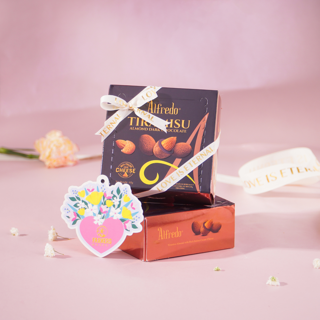  Sô cô la đen hạnh nhân Alfredo tiramisu cheese 65G - GIAO HÀNG TOÀN QUỐC 