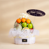 Giỏ Trái Cây Tone Trắng Tiêu Chuẩn - GIAO NỘI THÀNH TPHCM