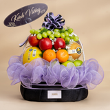  Giỏ Trái Cây Tone Đen Tím Thanh Lịch - GIAO NỘI THÀNH TPHCM 