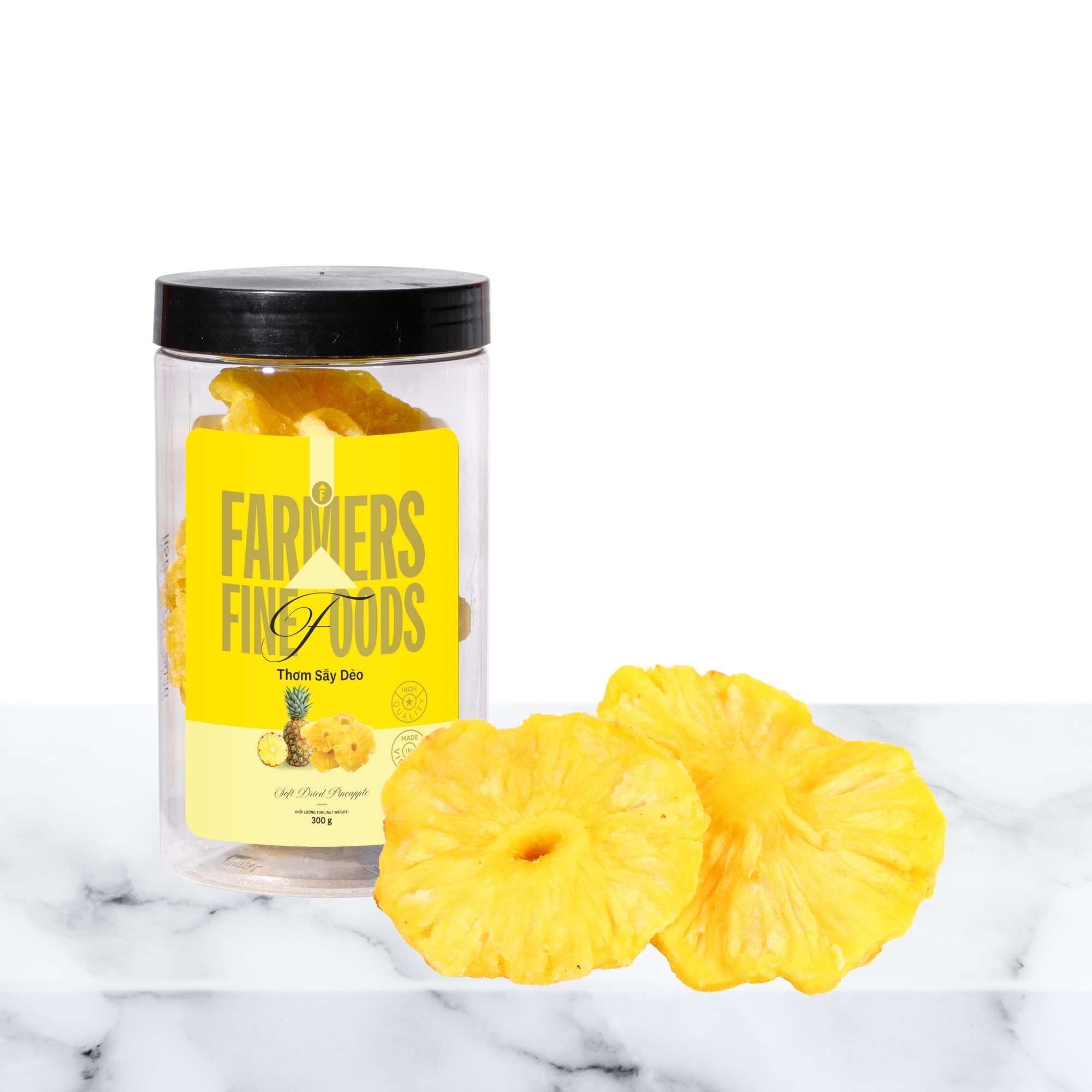  Thơm sấy dẻo Farmers Fine Foods 300 g - GIAO HÀNG TOÀN QUỐC 