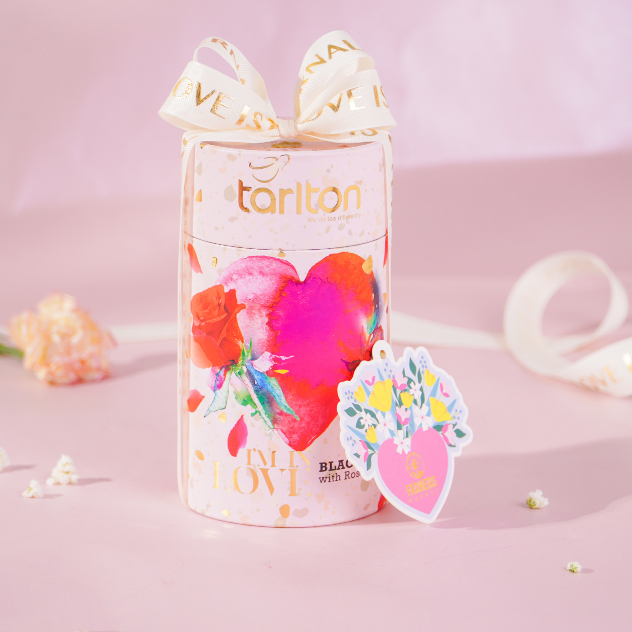  Trà đen cánh hoa hồng Tarlton 100 g 