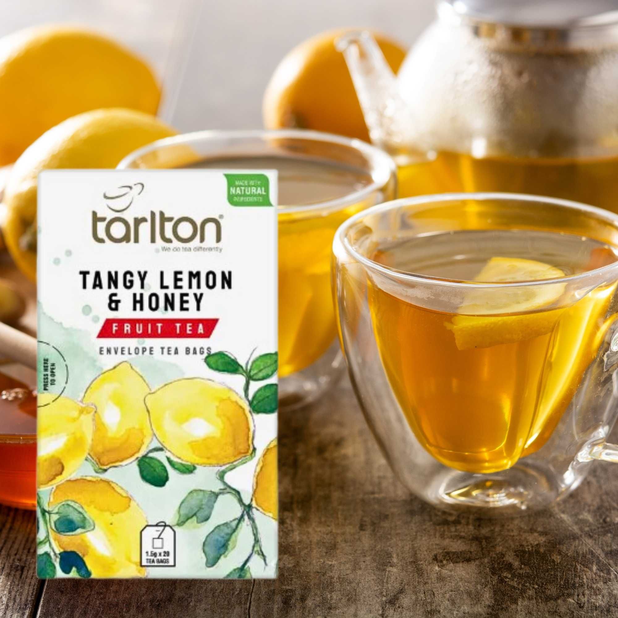  Trà trái cây hương chanh & mật ong Tarlton 30G 
