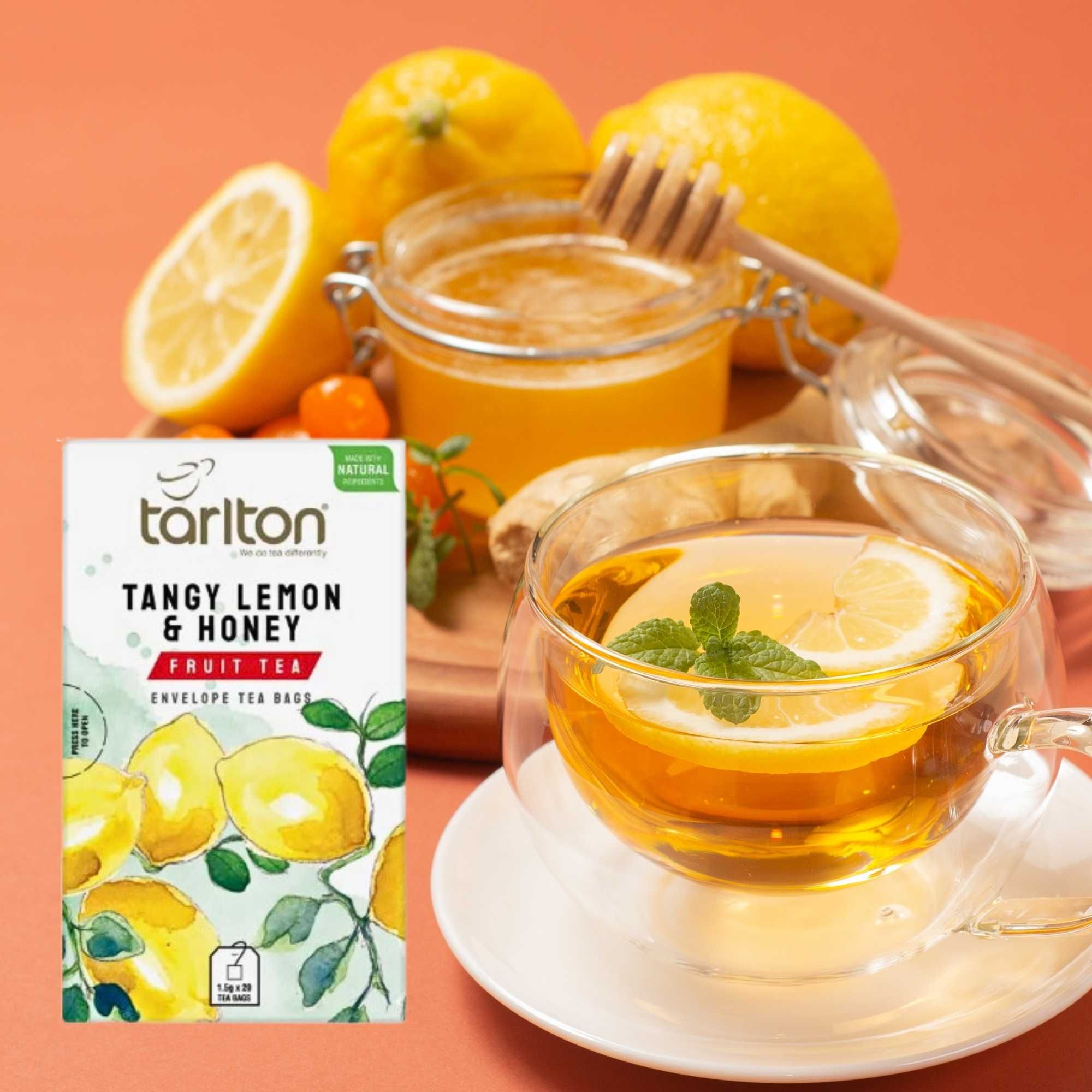  Trà trái cây hương chanh & mật ong Tarlton 30G 