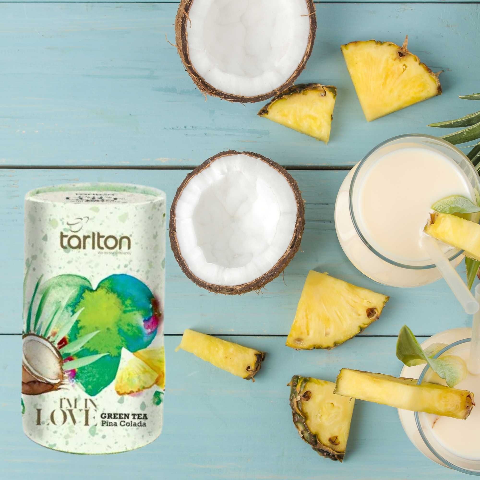  Trà xanh Pina Colada Tarlton 100G 