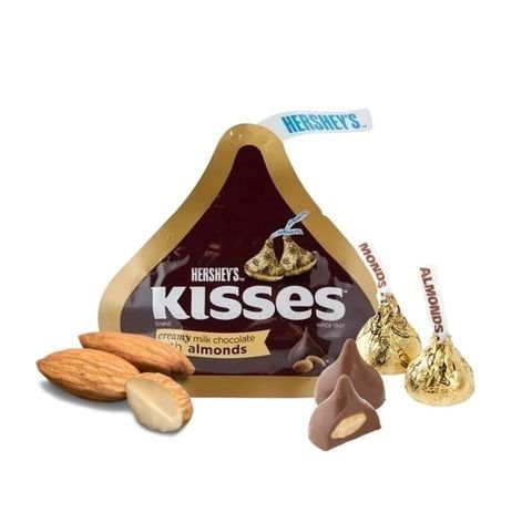  Socola Kisses vị kem sữa hạnh nhân Hersheys 146 g - GIAO NỘI THÀNH TPHCM 