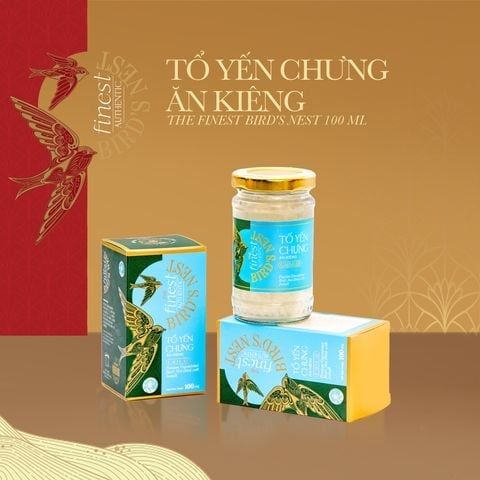  Tổ yến chưng ăn kiêng The Finest Bird's Nest 100ml - GIAO HÀNG TOÀN QUỐC 