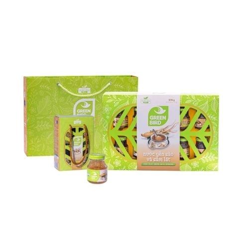  Nước yến sào và sâm lát Green Bird (8 hũ x 72g) - GIAO HÀNG TOÀN QUỐC 