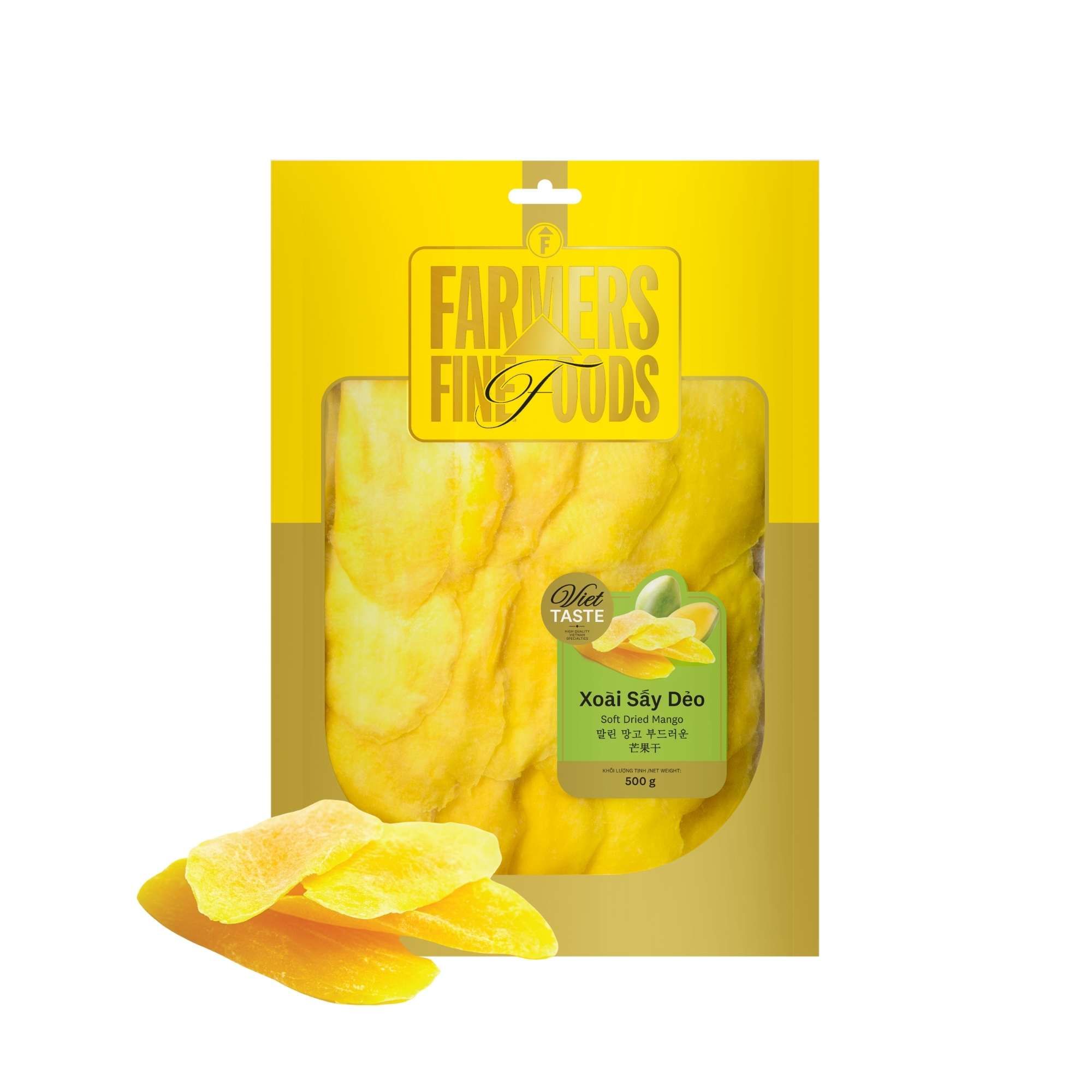  Xoài sấy dẻo Farmers Fine Foods 500 g - GIAO HÀNG TOÀN QUỐC 