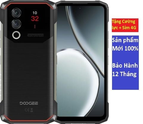 Điện thoại DOOGEE Blade 10 Max | 256GB, Pin khủng 10300mAh, NFC,Siêu bền Chống nước chống va đập