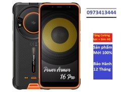 Điện thoại  ULEFONE ARMOR 16 PRO SIÊU BỀN Chống nước, chống va đập IP69K -PIN TRÂU 9.600 MAH - CÔNG NGHỆ ÂM THANH HI-FI