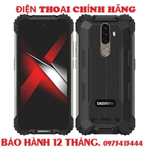 Điện thoại DOOGEE S58 PRO Chính Hãng - RAM 6GB - CHỐNG NƯỚC, CHỐNG SỐC 4 LỚP KÍNH CƯỜNG LỰC- CHUẨN QUÂN ĐỘI MỸ.