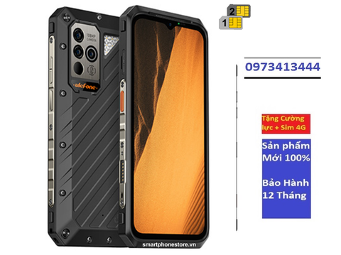 Điện thoại Ulefone Armor 19 Chính Hãng mới 100% - Camera 108MP, Ram 17GB, Rom 256GB, Siêu bền, pin khủng