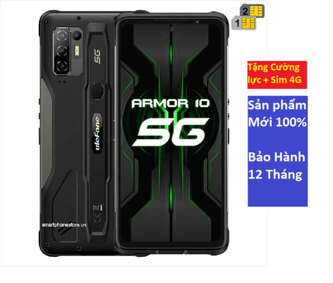 ULEFONE ARMOR 10 -  Điện thoại 5G dòng máy chuẩn quân đội siêu bền chống nước chống va đập cấu hình khủng nhất 2021