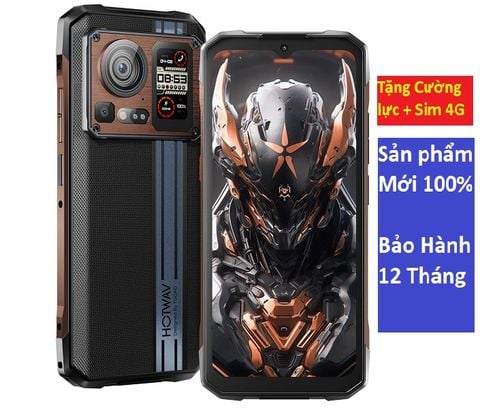 Điện thoại HOTWAV Cyber 15 chính hãng mới nguyên Thiết kế mỏng đẹp pin trâu chống nước chống va đập | Camera 200MP , NFC