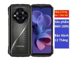 Điện thoại DOOGEE S118 Pro 5G | 24GB (8+16)+512GB, AI Triple Camera, 10800mAh, chống nước chống va đập