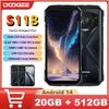 Điện thoại DOOGEE S118 chính hãng mới 100% Khuyến mại lớn | 20GBRAM+512GBROM, Điện thoại siêu bền chống va đập pin khủng 10.800 maH