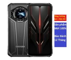 Điện thoại DOOGEE S119 | 24GB(8+16) + 512GB, Pin 10200mAh, 33W, NFC, Siêu bền chống nước chống va đập