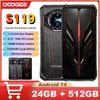 Điện thoại DOOGEE S119 | 24GB(8+16) + 512GB, Pin 10200mAh, 33W, NFC, Siêu bền chống nước chống va đập