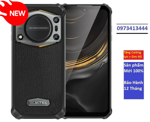 Điện Thoại Oukitel WP22 chính hãng mới 100% Siêu bền, SIÊU LOA âm thanh cực to cực chất