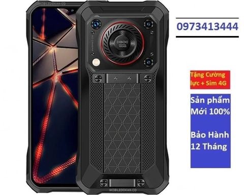 Điện thoại Oukitel WP33 Pro 5G Chính hãng mới 100% | Quái Vật Pin khủng 22000mAh & Loa To chống nước, chống va đập