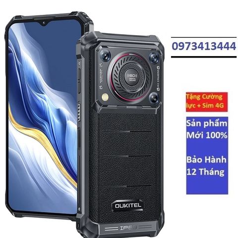 Điện thoại Oukitel WP36 chính hãng mới nguyên seal -  Smartphone Siêu Bền Loa Lớn 128dB