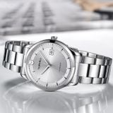 ĐỒNG HỒ TOPHILL TW076G.S1658 Nam dây Thép 316L máy Automatic kính Sapphire Size 41mm 5ATM