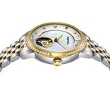 ĐỒNG HỒ TOPHILL TE035L.M6238 Nữ dây Thép 316L máy Automatic kính Sapphire Size 31mm 5ATM