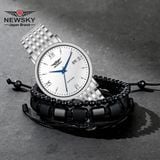 ĐỒNG HỒ NEWSKY NS5009G.S01 Nam máy quartz kính sapphire size 38mm 3ATM