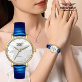 ĐỒNG HỒ NEWSKY NS5002L.L08 Nữ Máy quartz Kính sapphire Size 32mm 3ATM