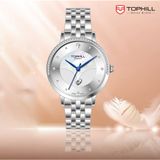 ĐỒNG HỒ TOPHILL TE062L.M1687 Nữ Máy quartz(pin) Dây thép 316L Kính sapphire 5ATM