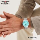 ĐỒNG HỒ NEWSKY NS5019G.S05 Nam máy quartz kính sapphire size 40mm 3ATM