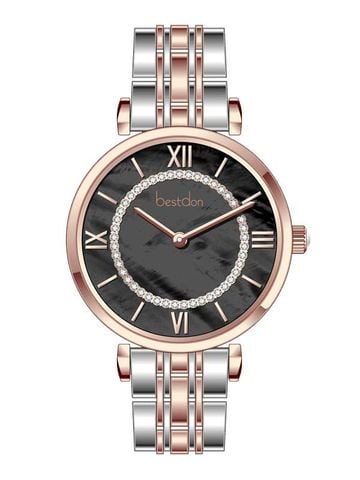 ĐỒNG HỒ BESTDON BD99256L-B03 Nữ Máy Quartz ( pin ) Kính sapphire Size 32mm 3ATM