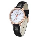 ĐỒNG HỒ TOPHILL TE059L.PB3238 Nữ Máy automatic Dây da Kính sapphire 5ATM