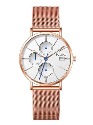 ĐỒNG HỒ BESTDON BD99231L-B02 Nữ Máy Quartz ( pin ) Kính sapphire Size 36mm 3ATM