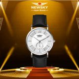 ĐỒNG HỒ NEWSKY NS5503G.L02 nam máy quartz kính sapphire size 38mm 3ATM