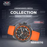 ĐỒNG HỒ NEWSKY NS6007G.L01 Nam máy quartz Kính sapphire size 44mm 5ATM
