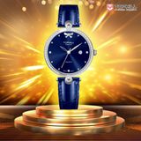 ĐỒNG HỒ TOPHILL TE063L.ML1357 Nữ Máy quartz(pin) Dây da Kính sapphire 5ATM
